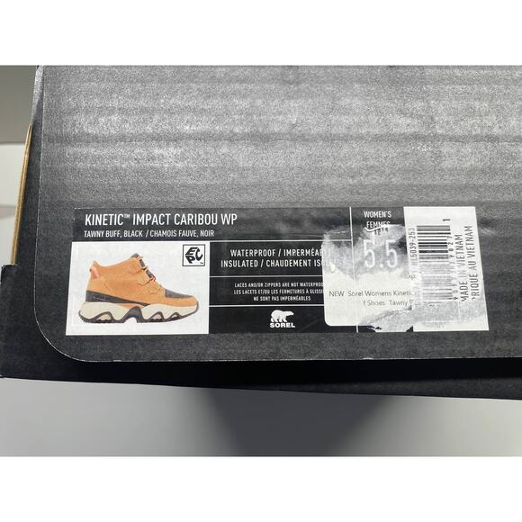 Sorel Kinetic Impact Caribou WP Women's 5.5W Boot (New, With Box) - Picture 7 of 7